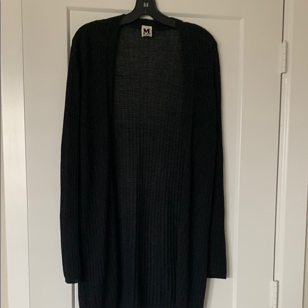 Missoni Black and Gray Knit Cardigan